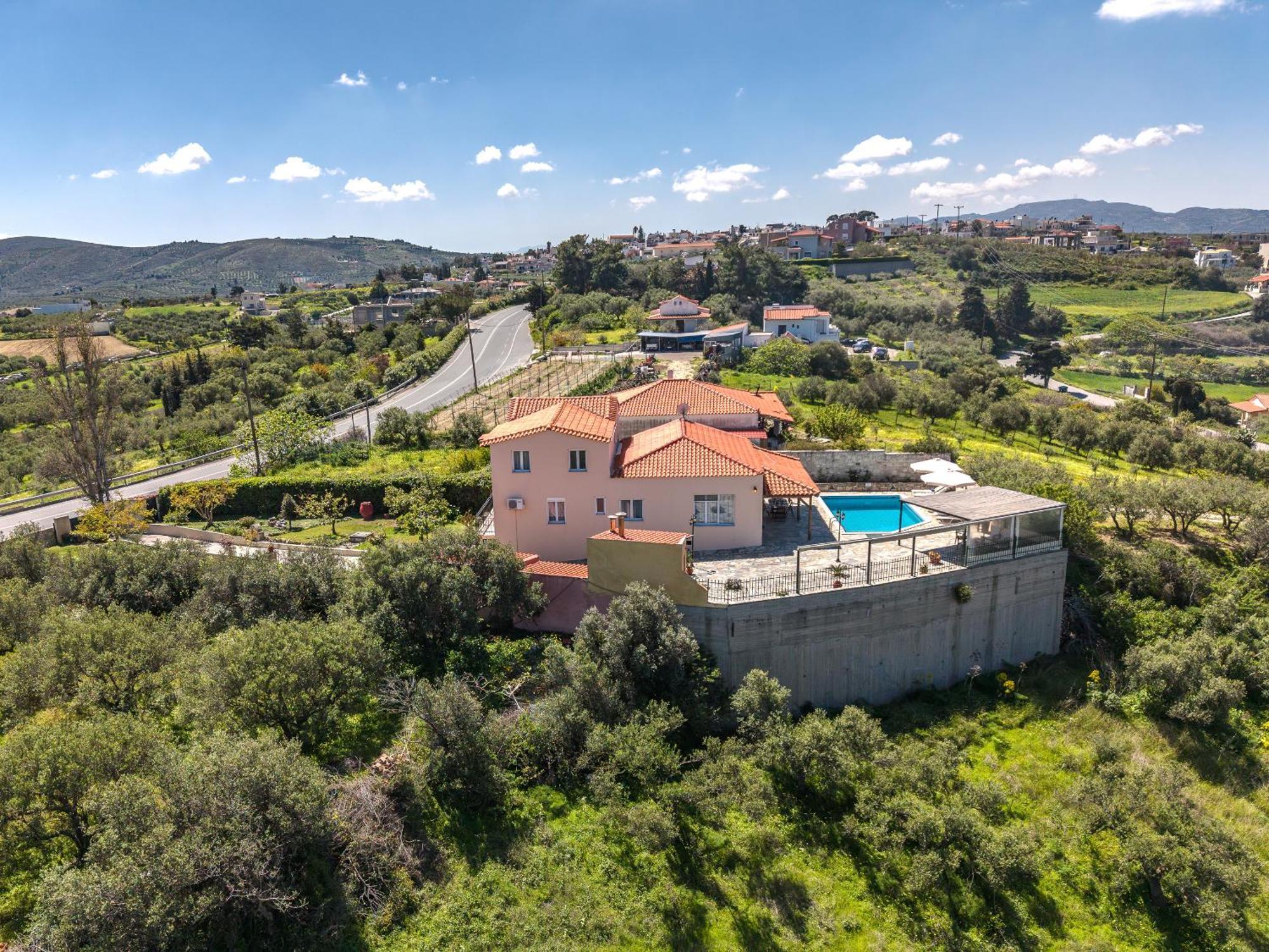Villa Galini Episkopí- Rethimno Buitenkant foto